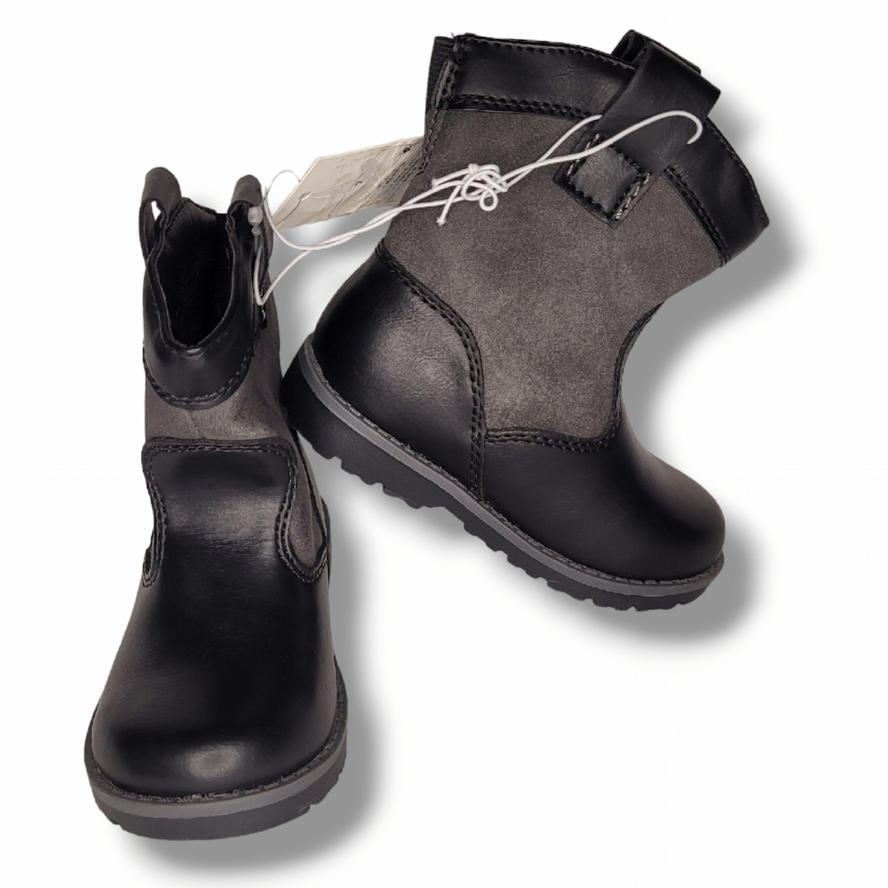 Cat & Jack Infant Boys Black Hunter Boots Size 7